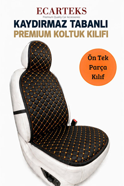 ECARTEKS PREMİUM QUALİTY CAR ACCESSORİES Oto Ön Koltuk Tekli Minder Terletmez...