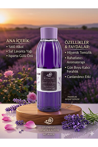 Roselinda - ROSEALY LAVANTA KOLONYASI 400 ML