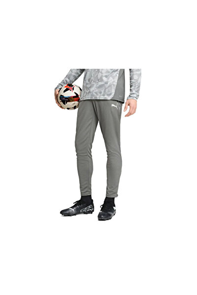 Puma Teamcup trening pantalone, muške fudbalske trenirke 65917513 sive