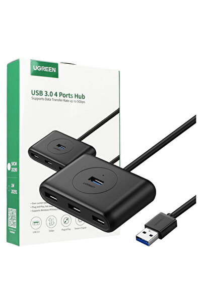 Ugreen Usb Hub Splitter 3 2 Gen 1 4X Usb For Laptop Pc Macbook Black