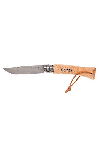 Opinel N°07 Stainless Steel Deri İpli Bıçak