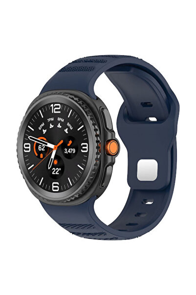 Techsuit Λουράκι Σιλικόνης Μπλε (Samsung Galaxy Watch8 40mm, Watch8 44mm, Wat...