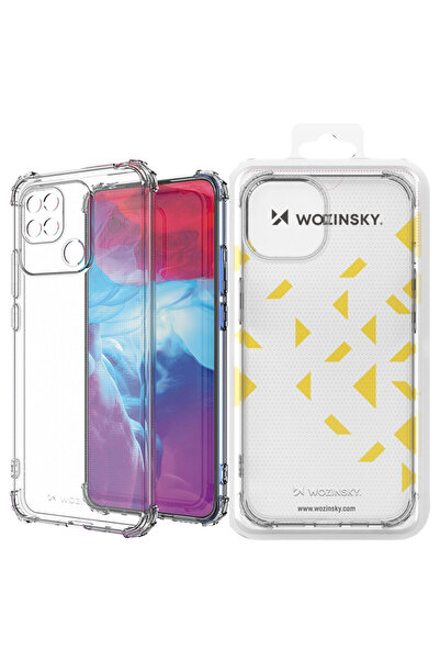 WOZINSKY Husă antișoc transparentă cu protecție ridicată pentru Xiaomi Redmi 10C