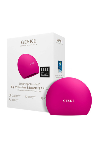 Geske 4-în-1 pentru volumizarea buzelor, cu aplicare pentru îngrijirea buzelo...