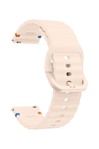 OEM Λουράκι Samsung Watch 4 5 6 7 20mm Επίσημο Σιλικόνης Ροζ