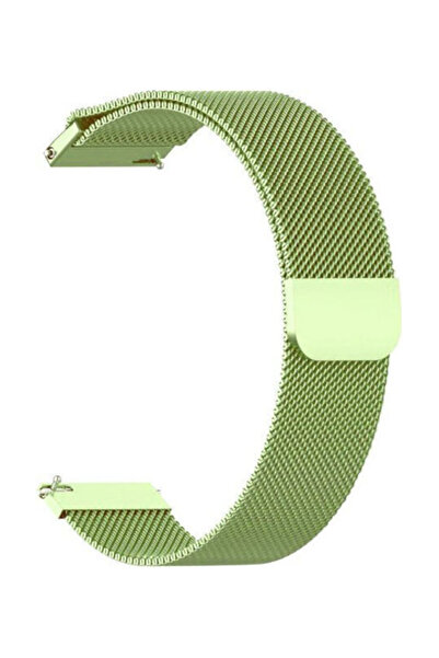 OEM Λουράκι Smartwatch 20mm Μιλανέζικη Θηλιά Ανοιχτό Πράσινο