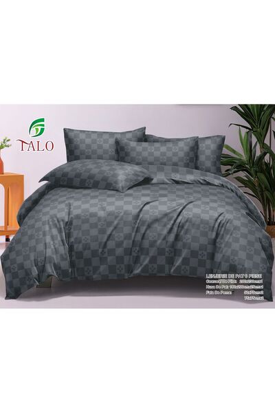 OEM Duvet Cover Set 100% fine Cotton DELUXE - with Stretchy - 6 pieces | 1801...