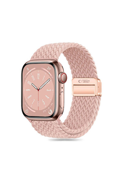 Tech-Protect Υφασμάτινο λουράκι ροζ (Apple Watch 38/40/41/42mm)