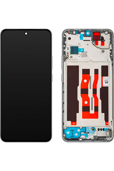 OPPO Οθόνη με μηχανισμό αφής για Reno12 (Ασημί) Κωδικός: 621029000232