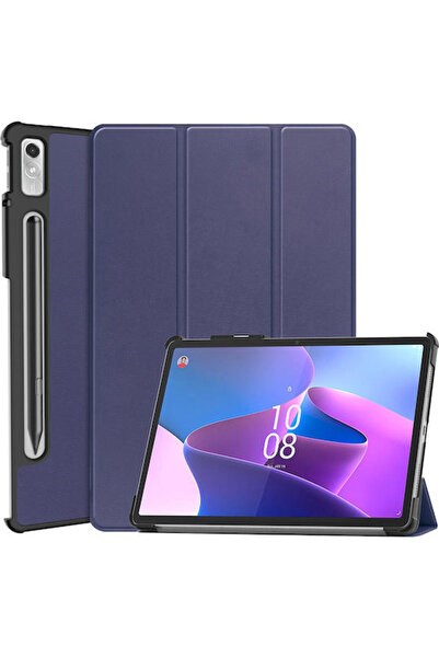 Other Sonique Smartcase Λεπτή Αναδιπλούμενη Θήκη Ανθεκτική Μπλε για Lenovo Ta...