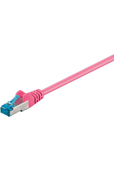 goobay Καλώδιο Patch Lan Cat 6a S/FTP Ροζ 0,25μ Κωδικός: 94143