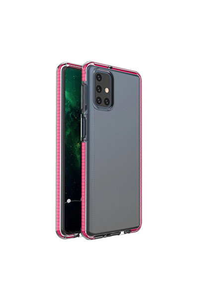 Hurtel Husă Spring din gel pentru Samsung Galaxy M31S cu ramă colorată