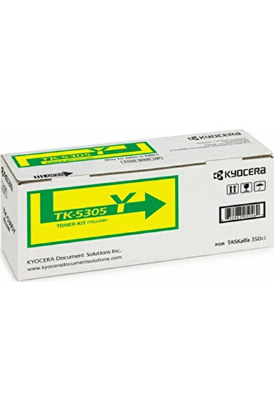 KYOCERA TK-5305Y Γνήσιο Τόνερ Εκτυπωτή Λέιζερ Κίτρινο 6000 Σελίδες (1T02VMANL0)