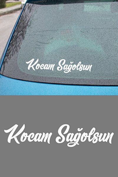 New Jargon Kocam Sağolsun Oto Sticker Araba Cam Sticker 15x3cm