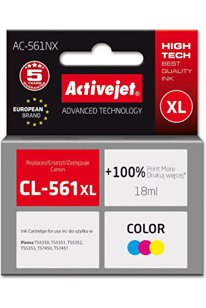 Other Συμβατό με Active Jet Μελάνι για εκτυπωτές Inkjet Brother CL-561XL 18ml...