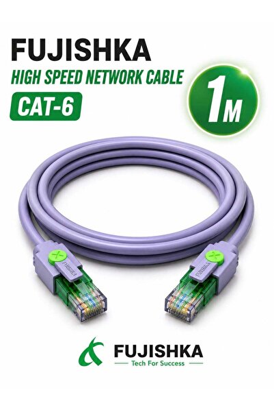 FUJISHKA High Speed CAT6 Ethernet Cable 1M - RJ45 LAN Cable for Router, Modem...