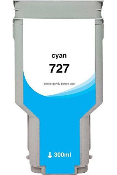 OEM Συμβατό μελάνι για εκτυπωτές inkjet HP F9J76A, 727, 300ml, Μαύρο, 1 τεμάχιο