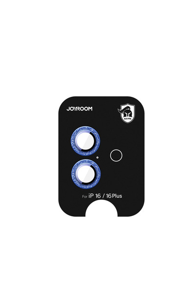 Joyroom Sticlă de protecție pentru lentile iPhone 16 16 Plus Albastru