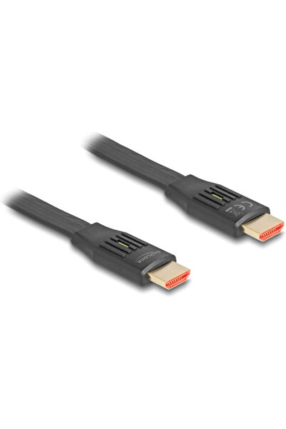 DELOCK HDMI 2.1 Υπερυψηλής Ταχύτητας 48Gbps 4K 120Hz HDR VRR Επίπεδο Καλώδιο ...