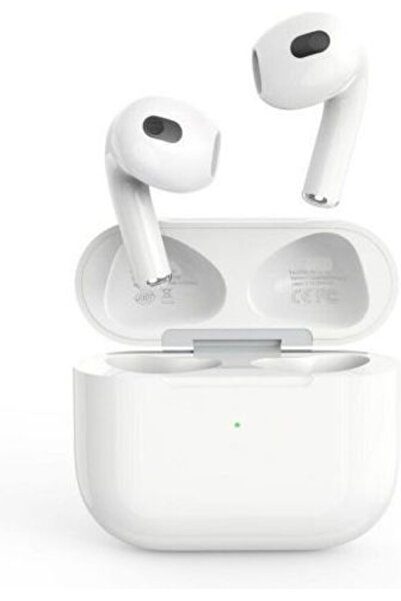 Xo Q4 Ασύρματα ακουστικά Bluetooth Handsfree με θήκη φόρτισης, Λευκά
