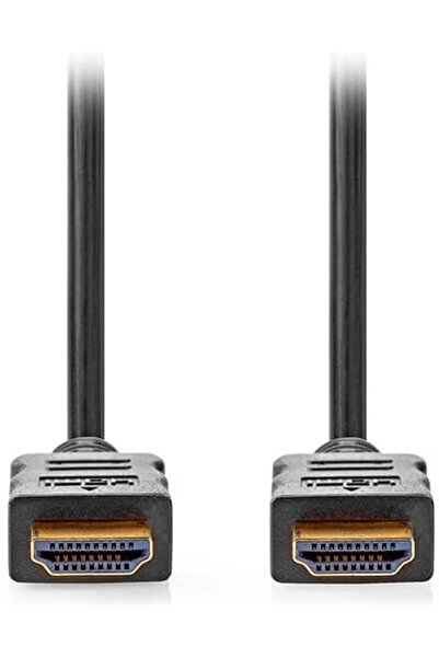 Nedis Καλώδιο HDMI αρσενικό - HDMI αρσενικό 15μ Μαύρο Κωδικός: CVGL34060BK150