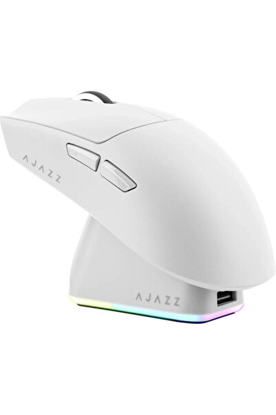 Ajazz AJ139P V3 MC Ασύρματο ποντίκι gaming 24000 DPI Λευκό