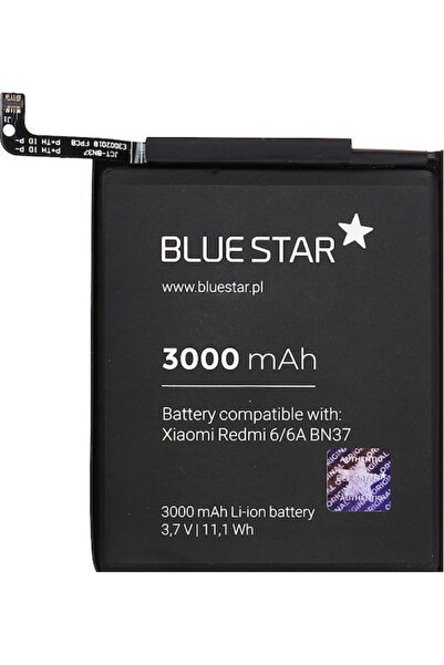 Blue Συμβατή Ανταλλακτική Μπαταρία Star 3000mAh για Redmi 6 / 6a
