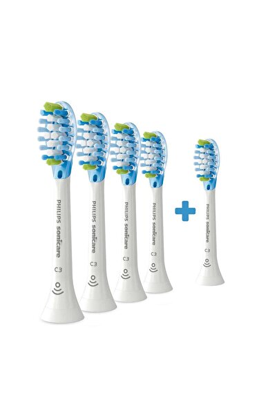 Philips Sonicare C3 Premium Plaque Defence HX9045/87 Brush Heads, 5 pcs, White