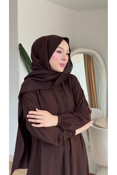 NİLNUR MODA New Season Derya Pearl Dress