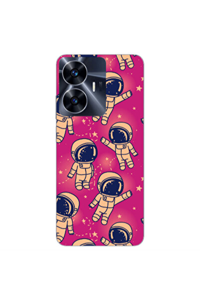 Other Realme Note 50 Smoll astronauts Transparent Silicone TPU Θήκη