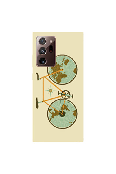 Other Samsung Note 20 Ultra Bike map Transparent Silicone TPU Θήκη