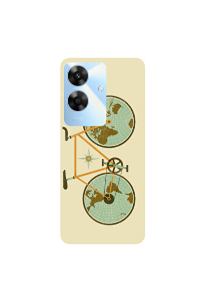 Other Realme Note 60 Bike map Transparent Silicone TPU Θήκη