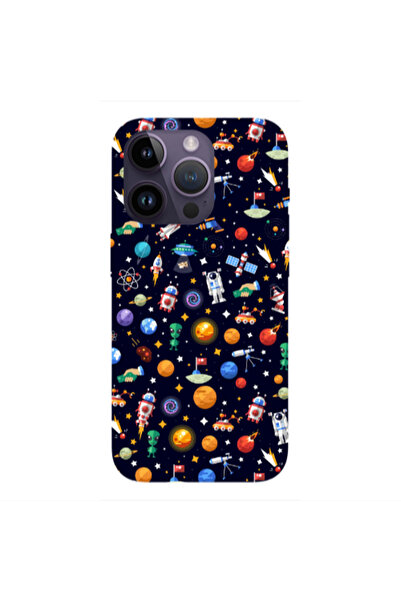 Other Apple iPhone 14 Pro Max Small planets Transparent Silicone TPU Θήκη