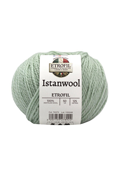 Etrofil Istanwool Νήμα Πλεξίματος Χακί 100% Τουρκικό Μαλλί 50γρ 125μ (74373)