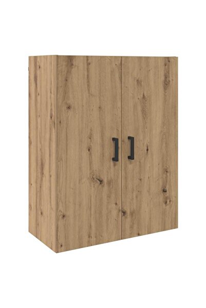 vidaxl Dulap de perete Pe perete Stejar Artizanal 69,5 x 34 x 90 cm