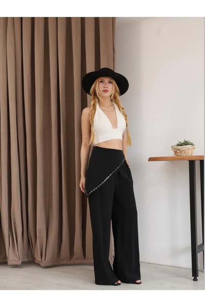 FEMİNEER.com Flor detaylı liyosel pantolon