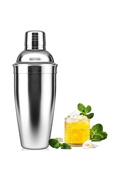 Ayawaska Professional cocktail shaker, 600 ml, made of stainless steel, with ...