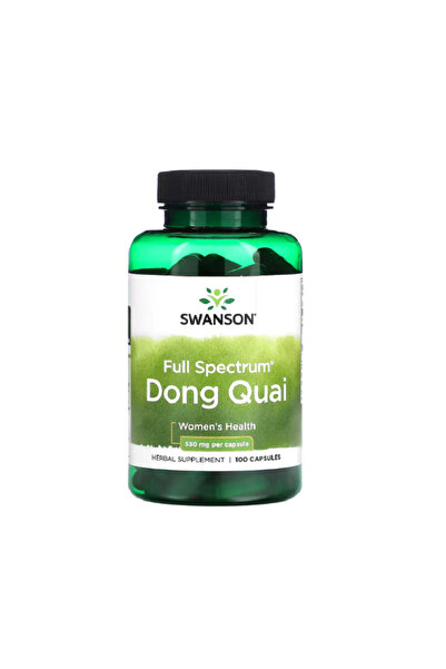 SWANSON Ντονγκ Κουάι Πλήρους Φάσματος 530mg 100 Κάψουλες