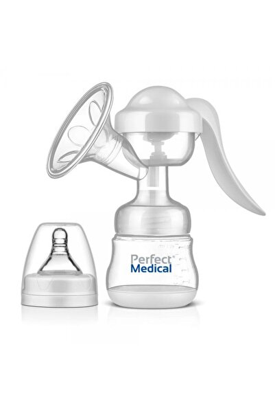 Perfect Medical ® PM-40 Manual Breast Pump, Ergonomic Handle, 3D Massage Cush...