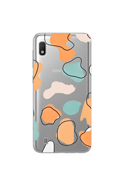 Other Samsung A10 Colorful spots Transparent Silicone TPU Θήκη