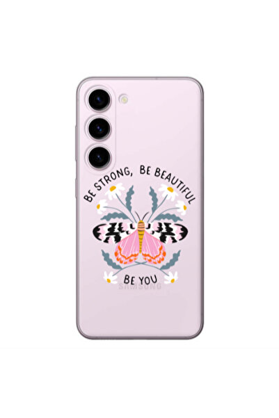 Other Samsung S23 Plus Be Strong Transparent Silicone TPU Θήκη