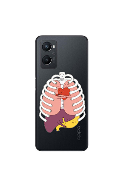 Other Oppo A 96 Anatomy Transparent Silicone TPU Θήκη