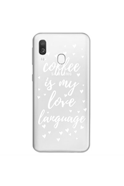Other Samsung A40 Coffe is my love language Transparent Silicone TPU Θήκη