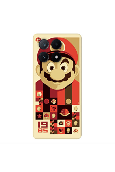 Other Xiaomi Poco X6Pro 5G Super mario Transparent Silicone TPU Θήκη