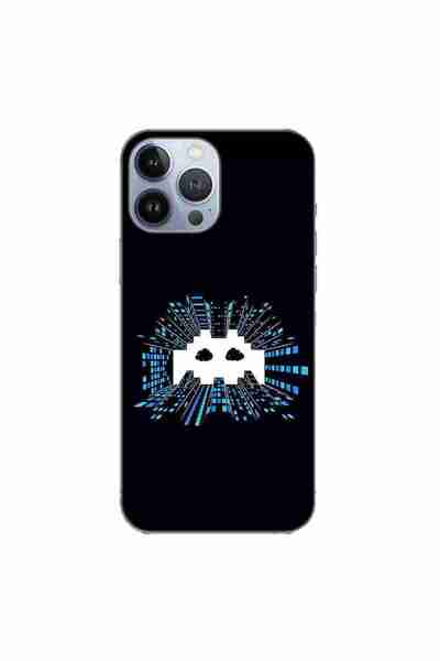 OEM Калъф, съвместим с Apple iPhone 13 Pro Max, силиконов гел TPU модел Sky I...