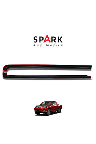 Spark Automotive Toyota Hilux 2021- Yılı ve Sonrası Uyumlu Kasa Kenar Koruma ...