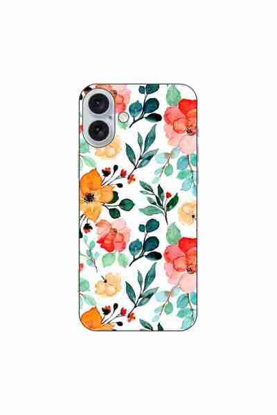 OEM Θήκη συμβατή με Apple iPhone 16 Plus από σιλικόνη gel TPU με σχέδιο ζωγρα...