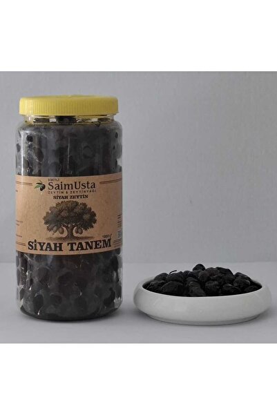SAİM USTA SİYAH ZEYTİN NATUREL -TUZSUZ -