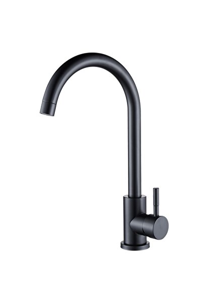 GIDA-CRIS Baterie de bucătarie neagra GC044, din otel inoxibabil alimentar 30...