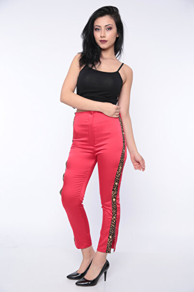 FIRST STYLE Women's Red Turkish Pants